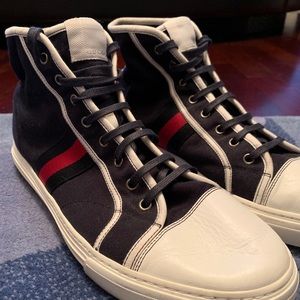 Gucci High Top Sneakers AUTHENTIC